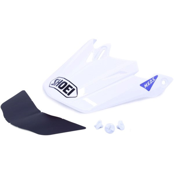 Palette de Motocross VFX-EVO Blanc incliné de droite