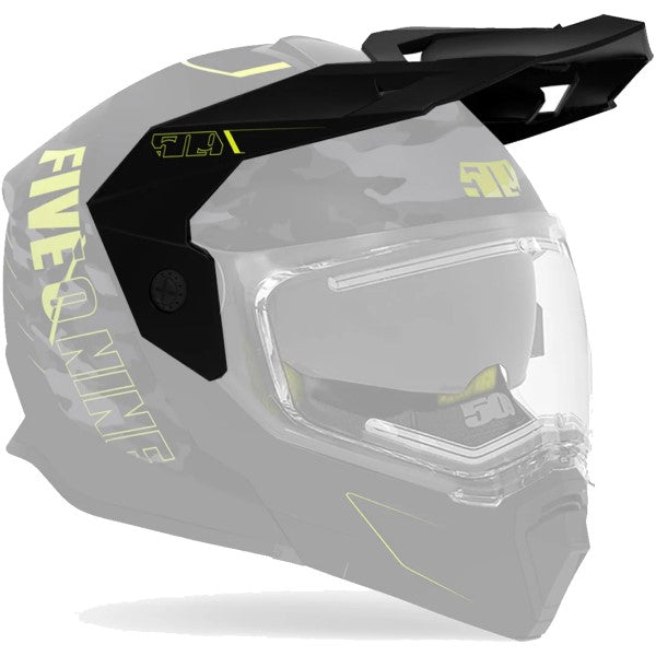 Palette de Motoneige Delta R4 Noir/Camo incliné de gauche