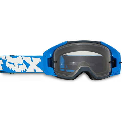 Lunettes de Motocross Vue Core Lentille Miroir/Fox, bleu blanc