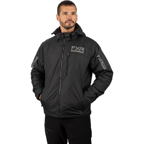 Manteau Expedition Lite Noir Devant