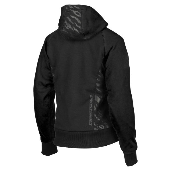 Coton Ouaté de Moto Cat Out'a Hell 3.0 Femme/Speed and Strength /noir de dos