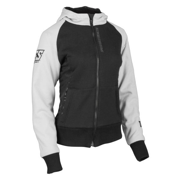 Coton Ouaté de Moto Cat Out'a Hell 3.0 Femme/Speed and Strength /gris de face