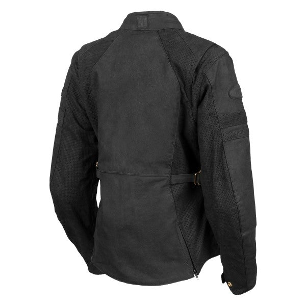 Manteau de Moto Classic 92 Femme,Joe Rocket; noir de dos