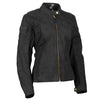 Manteau de Moto Classic 92 Femme,Joe Rocket; noir de face