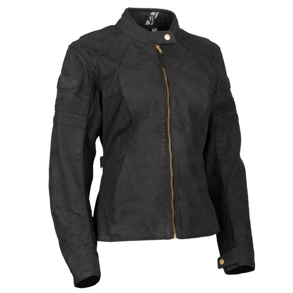 Manteau de Moto Classic 92 Femme,Joe Rocket; noir de face