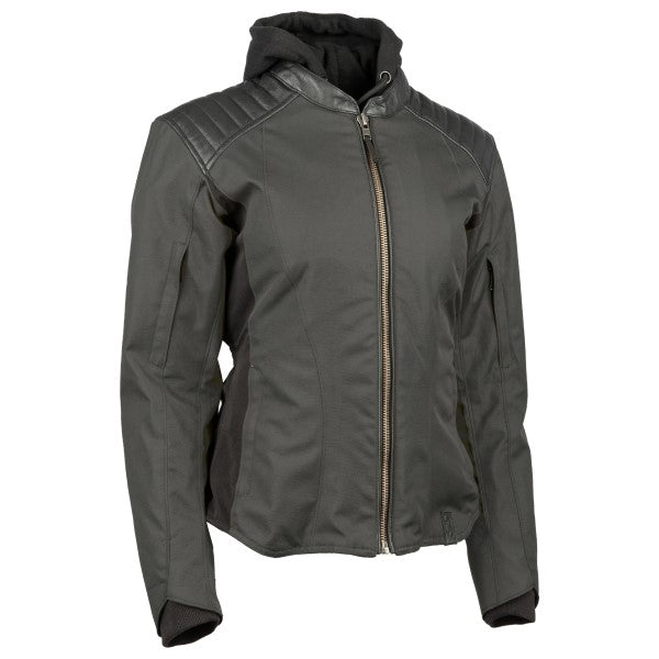 Manteau de Moto Daydream Femme/speed and strength/noir de face