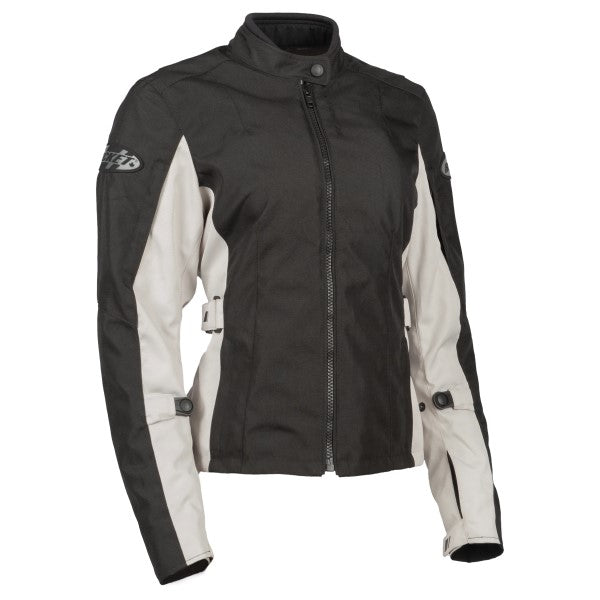 Manteau de Moto Diva 2.0 Femme/Sidi/gris noir de face