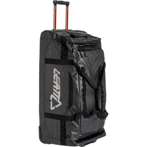 Sac à Roulettes 120L Noir incliné de gauche