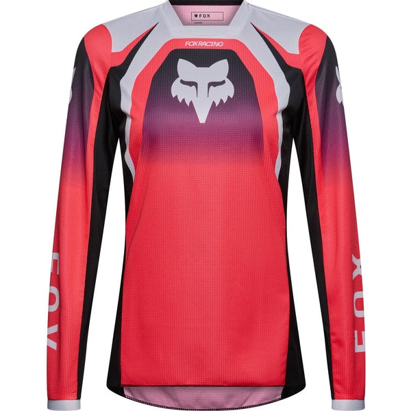 Chandail de Motocross 180 Frame Junior Fille/Fox/rose, de face