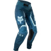 Pantalon de Motocross 180 Frame Femmen Fox, bleu de face
