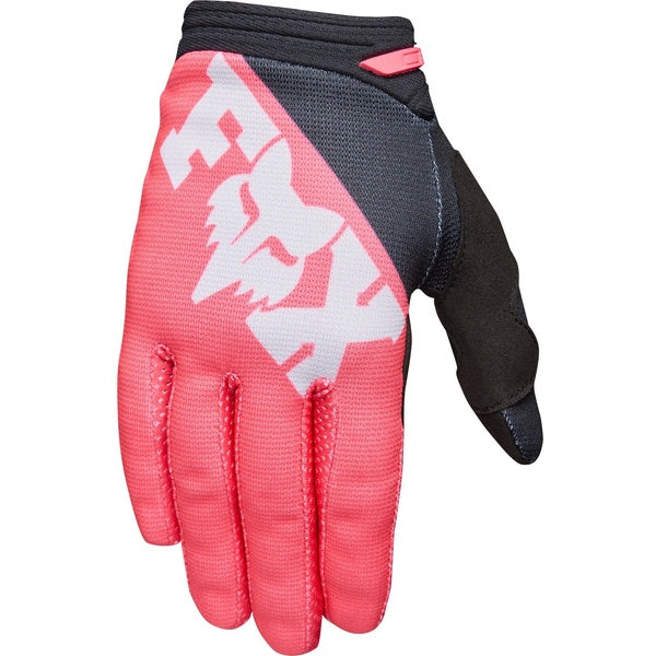 Gants de Motocross 180 Raid Junior Fille, Fox, Rose, extérieur