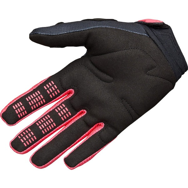 Gants de Motocross 180 Raid Junior Fille, Fox, Rose, intérieur