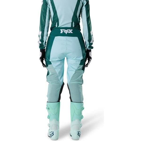 Pantalon de Motocross 180 Raid Femme, Fox, vert, de dos