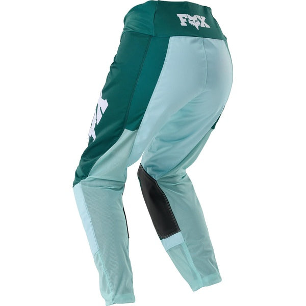 Pantalon de Motocross 180 Raid Femme, Fox, vert, de dos