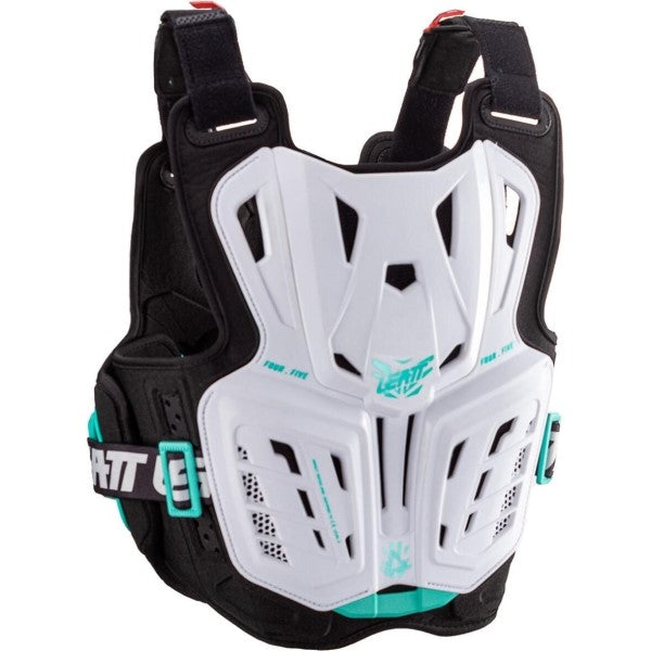 Plastron de Motocross Jacki 4.5 Femme Leatt Turquoise Dos