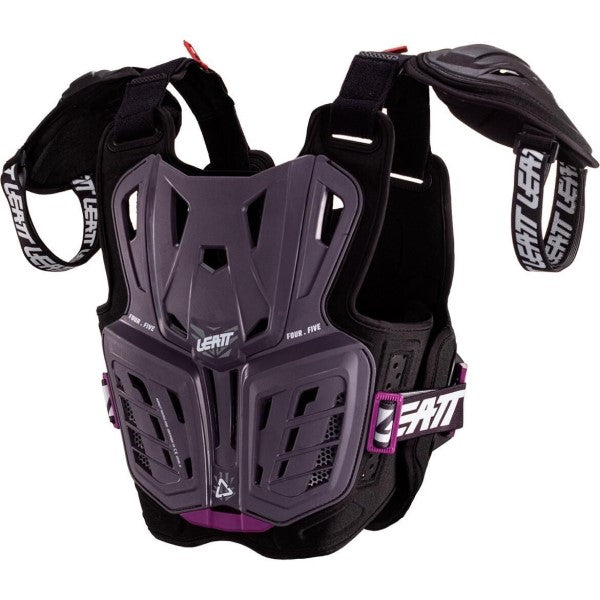 Plastron de Motocross Pro Jacki 4.5 Femme Leatt Noir Dos