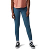 Legging Boundary Femme Gris/Bleu de face