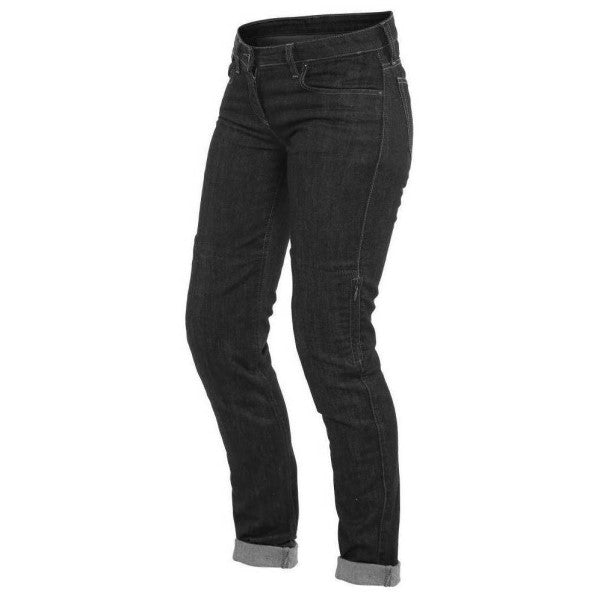 Jean de Moto Denim Slim Tex Femme Noir - Liquidation