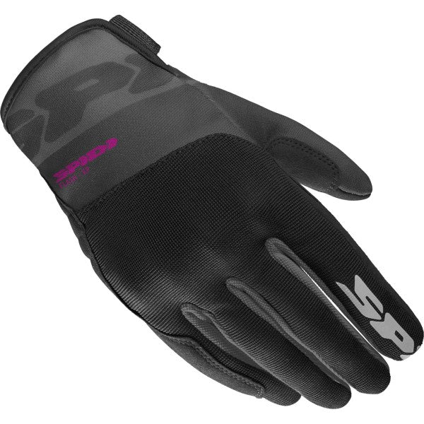 Gants de Moto Flash KP Femme Noir/Fushia