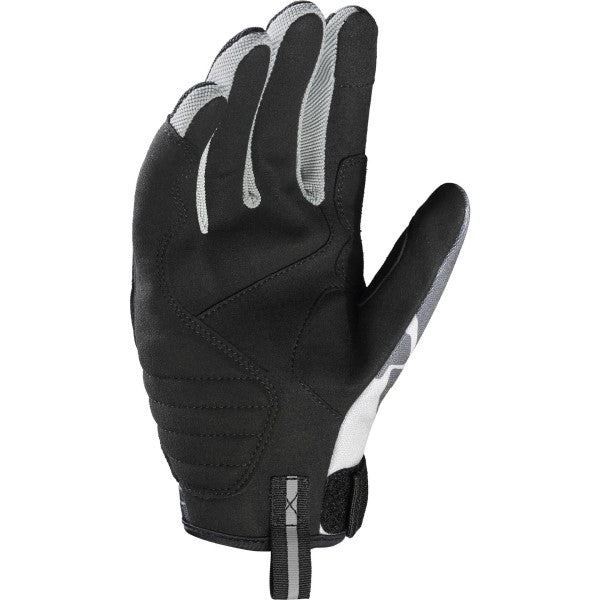 Gants de Moto Flash KP Femme Noir/Gris, Paume