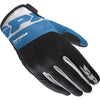 Gants de Moto Flash KP Femme Noir/Bleu