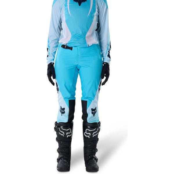 Pantalon de Motocross Flexair Thorn Femme, fox; blue, de face