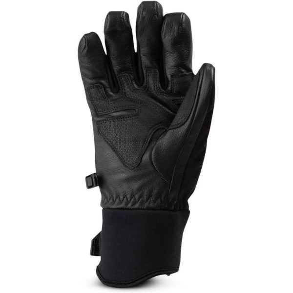 Gants de Motoneige Freeride Femme Noir/Gris, Paume