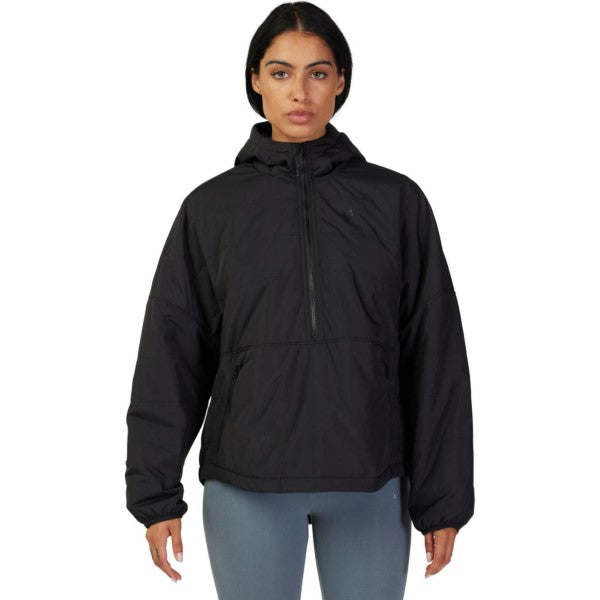 Manteau Howell Anorak Femme/Fox/Noir, de face