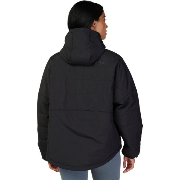 Manteau Howell Anorak Femme/Fox/Noir, de dos