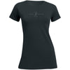 T-Shirt Original Femme Noir de face