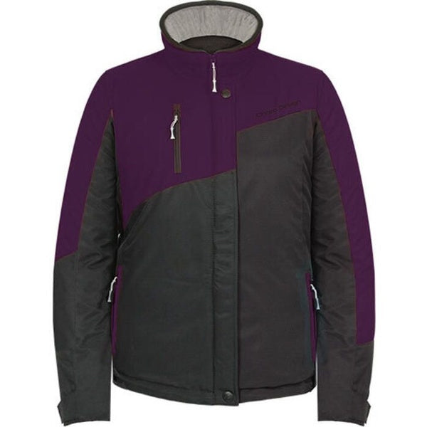 Manteau de Motoneige Powder Femme Noir/Mauve