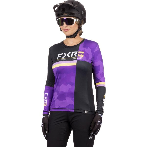 Chandail de Vélo ProFlex UPF Femme FXR Mauve