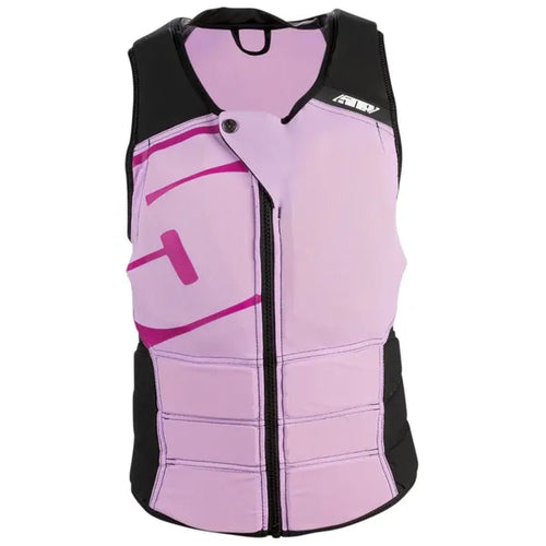 Veste de Protection de Motoneige R-Mor Femme Mauve, de face