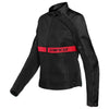 Manteau de Moto Ribelle Air Tex Femme Noir/Rouge - Liquidation