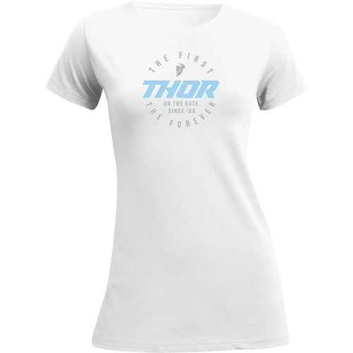 T-Shirt Stadium Femme Blanc de face