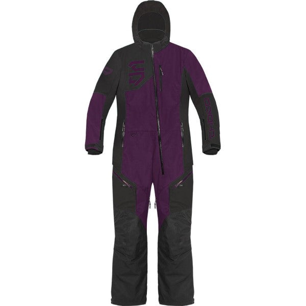 Ensemble de Motoneige Storm Femme Mauve Foncé de face