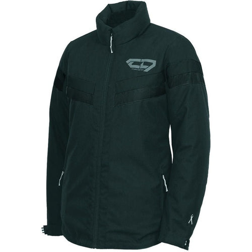 Manteau de Motoneige Sub Zero Femme Noir, de face