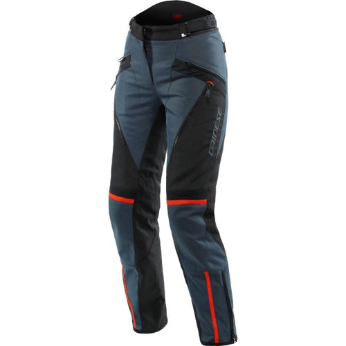 Pantalon de Moto Dainese Tempest 3 D-Dry Femme Gris Rouge