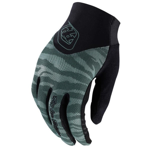 Gants de Vélo Ace 2.0 Tiger Femme Troy Lee Vert