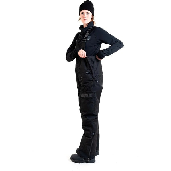 Pantalon de Motoneige Treeline Isolé NO SAFE Femme/Klim/noir, de profil