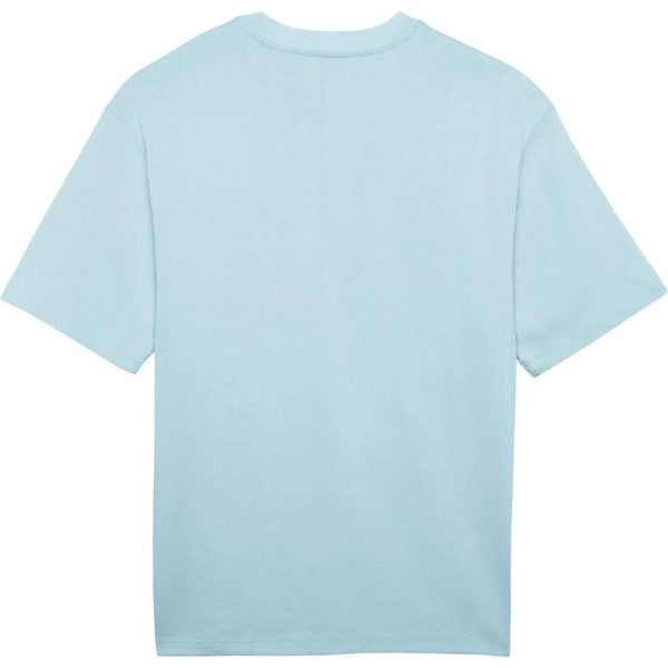 T-Shirt Wordmark Oversized Fox bleu clair, de dos