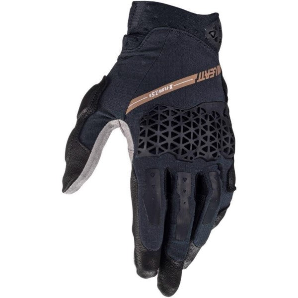 Gants de Moto Adv X-Flow 7.5 Courts Noir extérieur paire de droite