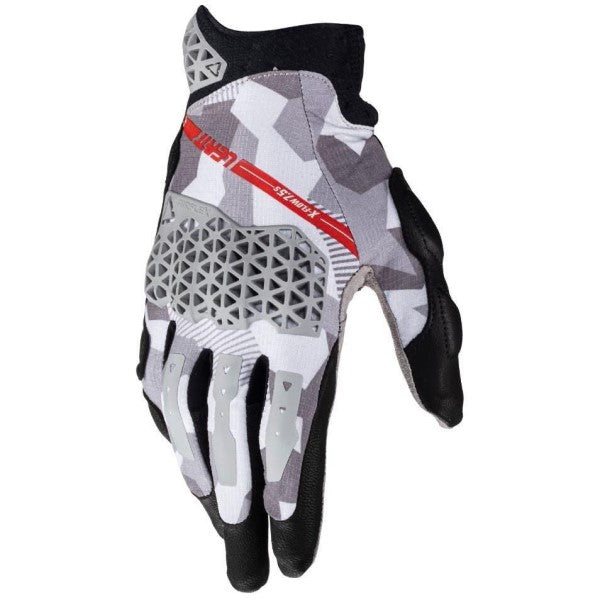 Gants de Moto Adv X-Flow 7.5 Courts Leatt Gris