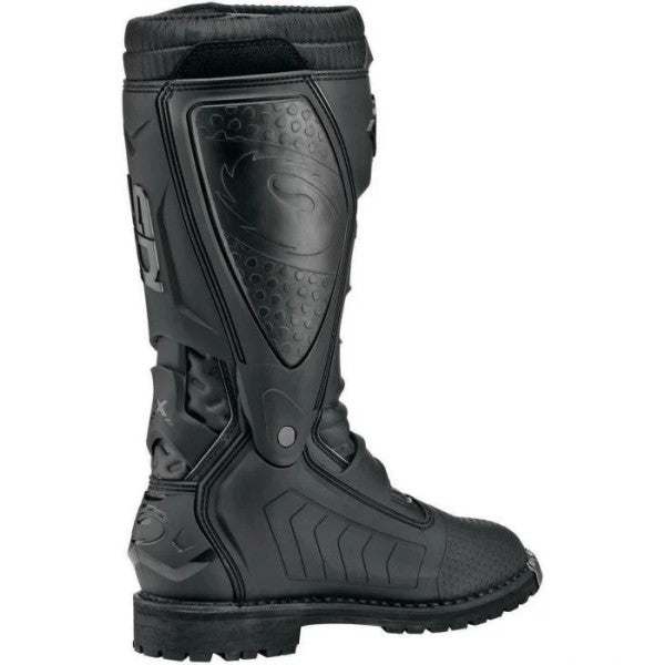 Bottes de Motocross X Power Enduro/sidi, noir, coté gauche
