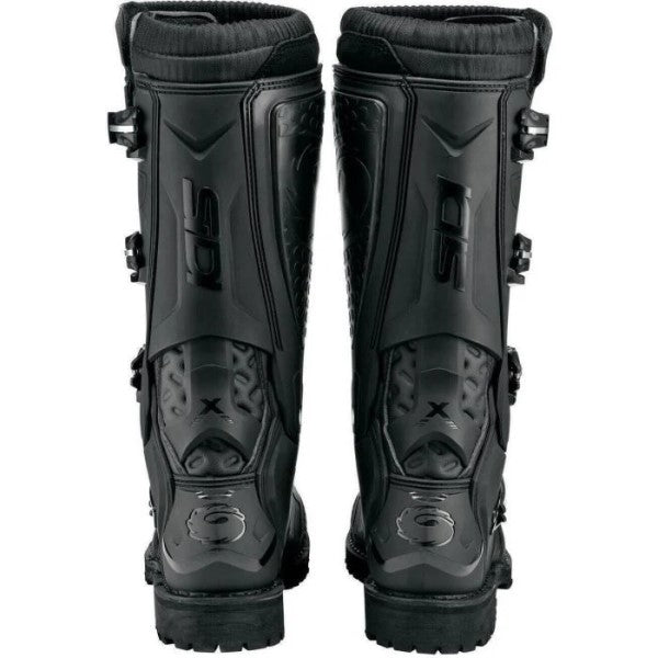 Bottes de Motocross X Power Enduro/sidi, noir, arrière