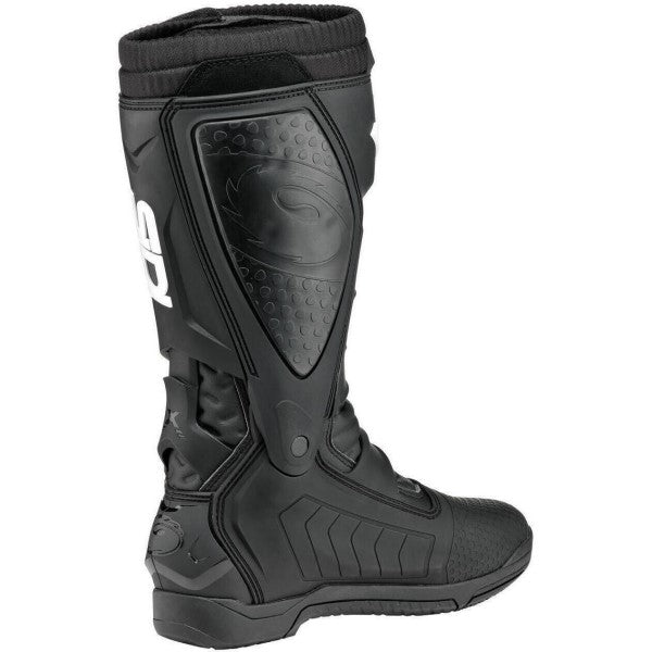 Bottes de Motocross X Power SC Noir incliné de dos
