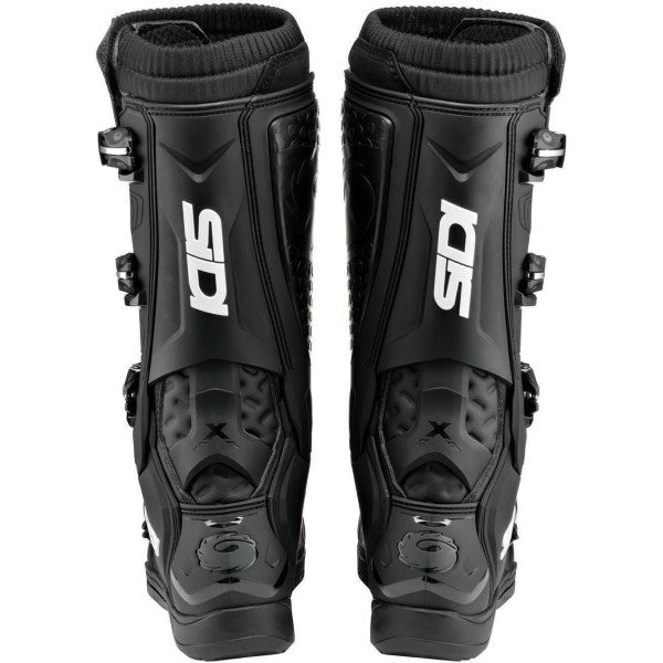 Bottes de Motocross X Power SC Noir en paire de dos