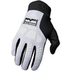 Gants de Motocross Rival Ascent Blanc/Noir extérieur