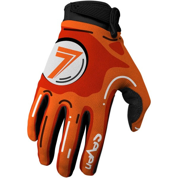 Gants de Motocross Annex Hijack Orange extérieur