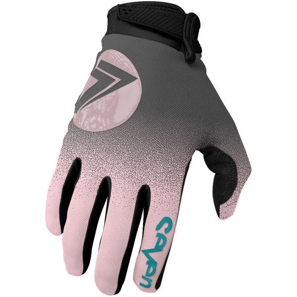 Gants de Motocross Annex 7 Dot Rose/Noir extérieur